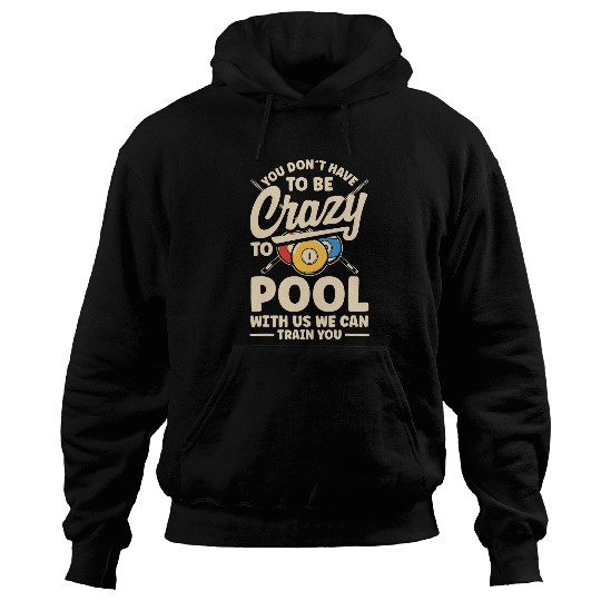 Sport Billiard Team Funny Snooker Player Pool Hoodies
