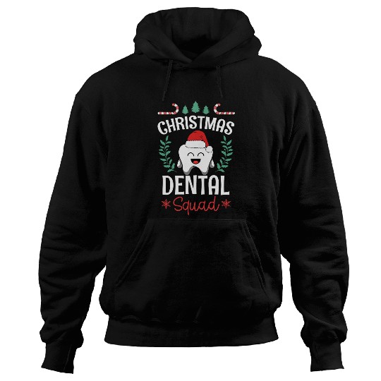 dentists Job Christmas Dental Squad Matching Tooth dentists Christmas Hoodies