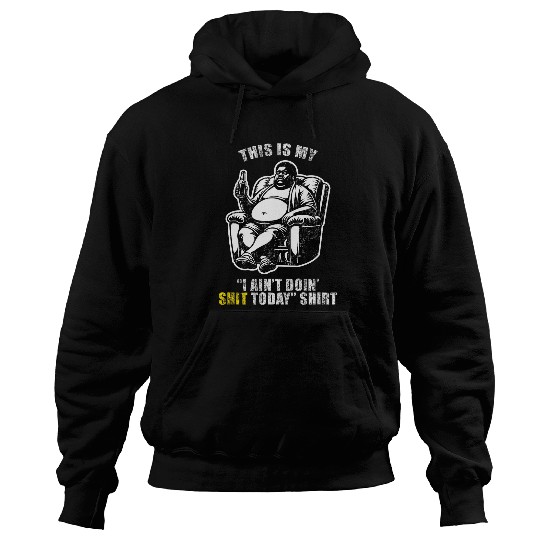 Beer Fun African American Dad Couch Potato Beer Drinker TV Hoodies