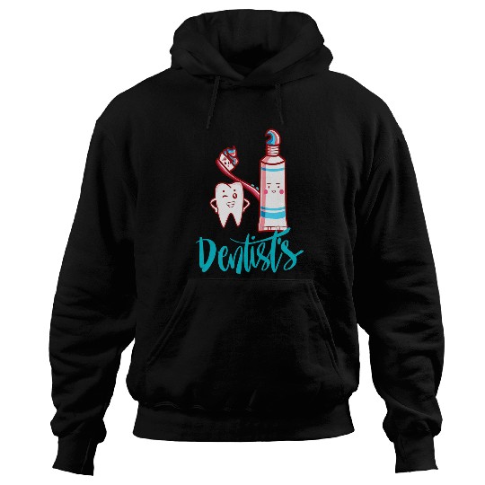 dentists Job assistant oral hygienist tooth flower Hoodies