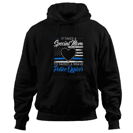Police Job Mom Cop Law Enforcement Hoodies