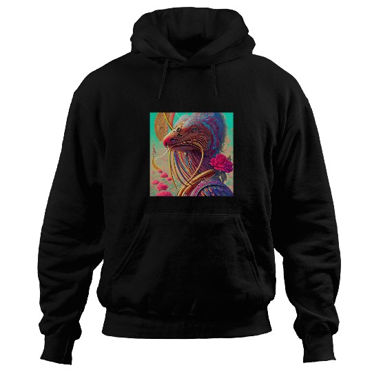 Bird Person in the Sky City Hoodies