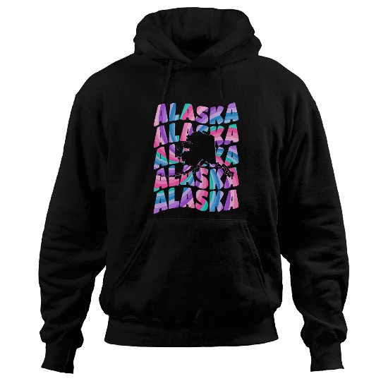 Alaska Souvenir Vacation Tourist Alaskan Territory Women Men 1 Hoodies
