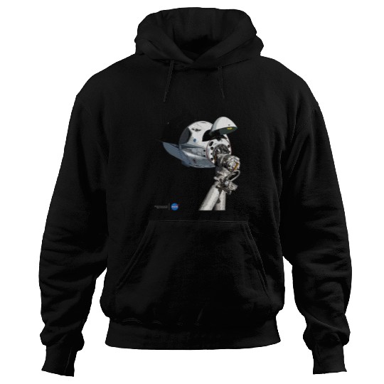 Dragon Pet NASA SpaceX Dragon Capsule At The ISS Hoodies