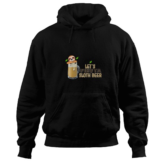 Beer Fun Let s Fiesta Sloth Beer Cinco De Mayo Cinco De Drinko Hoodies