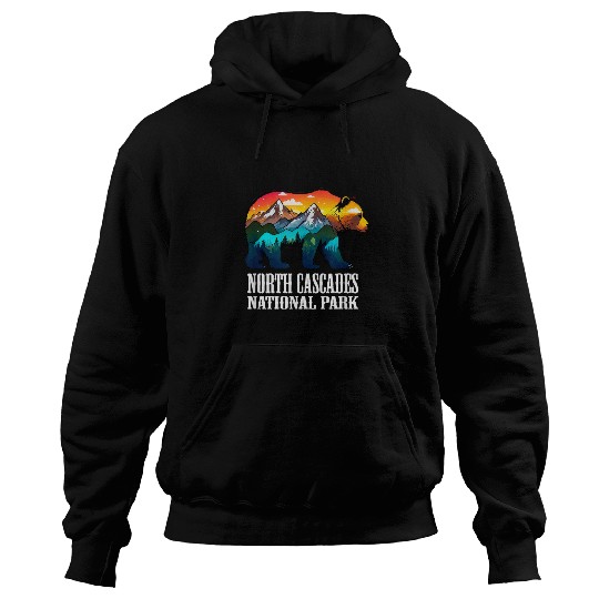 Bear Pet BEAR North Cascades wildlife trip PNW Pacific Northwest WA Hoodies