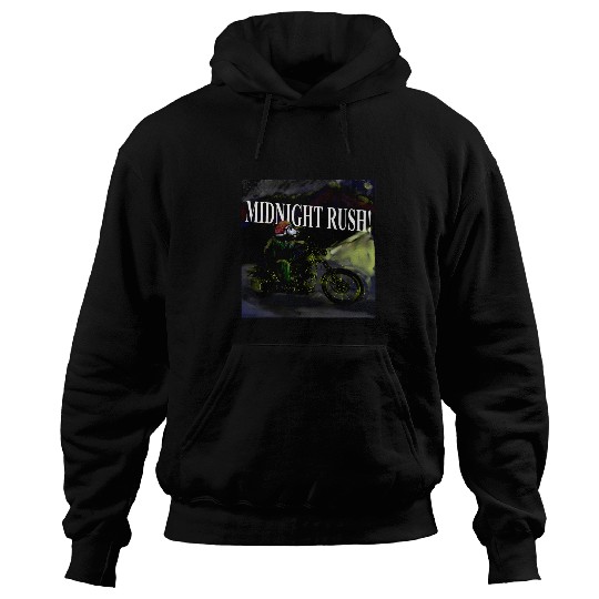 Bear Pet MIDNIGHT RUSH Bear Motorcycle Cool Cute Funny Animal Hoodies