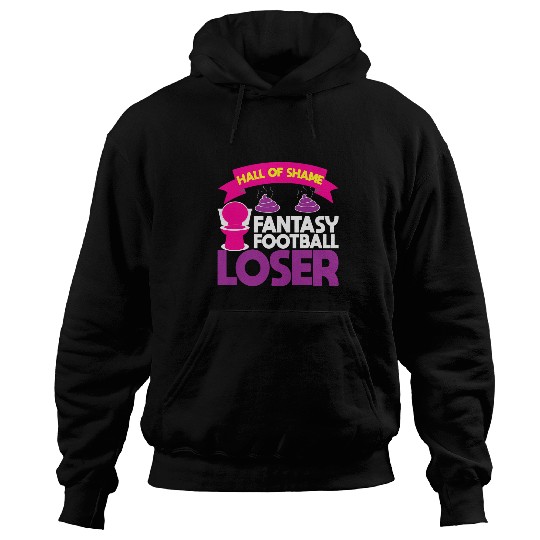 Fantasy Football Loser Trophy Toilet Poop Hoodies