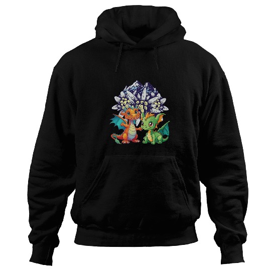 Dragon Pet Austria Switzerland Tyrol Dragon Child Mountains Hoodies