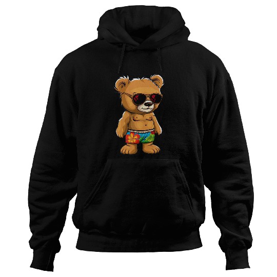 Bear Pet Awesome Teddy Bear swim trunks Costume Hoodies