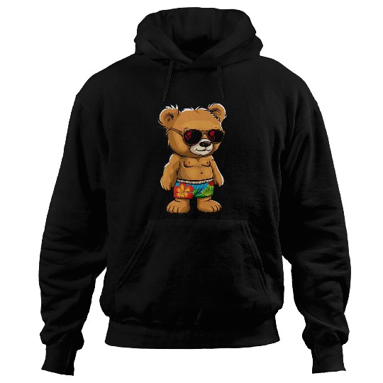 Bear Pet Awesome Teddy Bear swim trunks Costume Hoodies