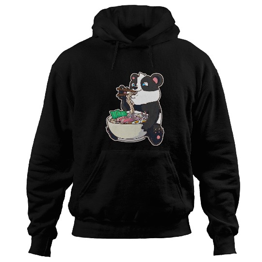 Panda Pet Ramen Anime Kawaii 1 Hoodies