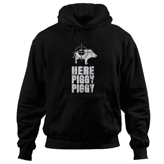 Boar Hunting Wild Hogs Hunter Hogger Funny Hoodies