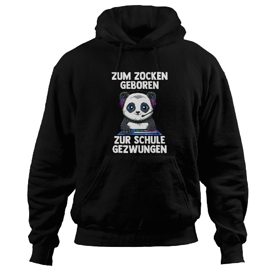 Panda Pet Gaming Panda Computer Games Online Games Streaming Panda Hoodies
