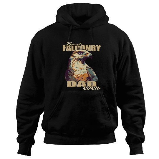 bests Falconry dad ever Falcon Bird Hunting Hoodies