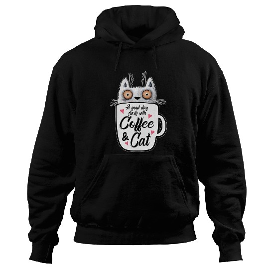 Coffee Fun Orange Cat Coffee Mug Cat Lover 24 Hoodies