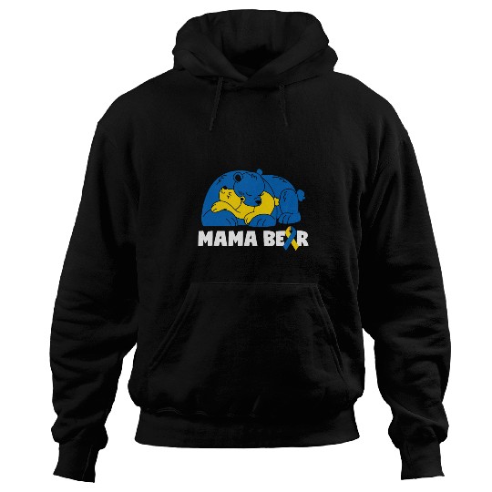 Bear Pet Mama Bear Down Syndromes Awareness T05 Hoodies