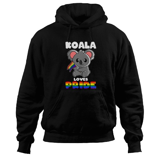 Koala Pet loves Pride Gay Pride Rainbow Koala Equality Ekoalaty Hoodies