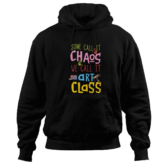 Art Teacher Paint Brush Art Class Art Student Art Lover Hoodies
