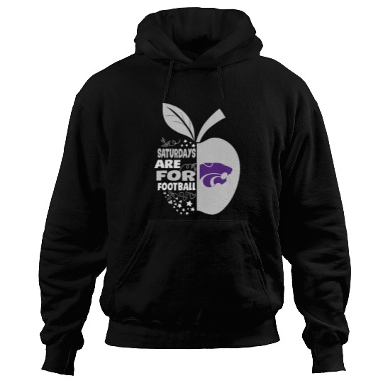 Kansas State Wildcats Teacher Apple Saturdays For Football Hoodies