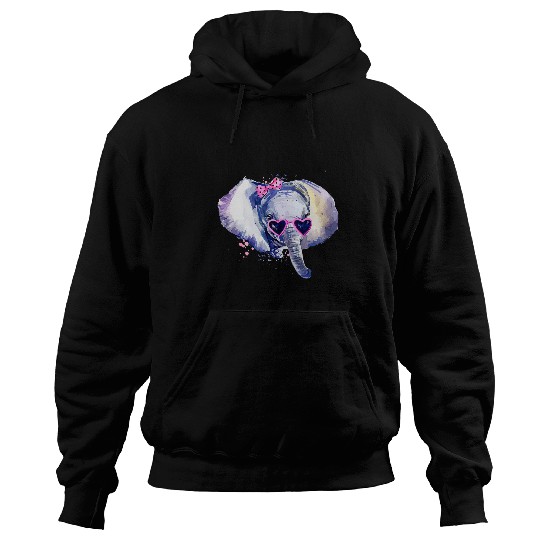 Elephant Pet hand painted Elephant Hoodies
