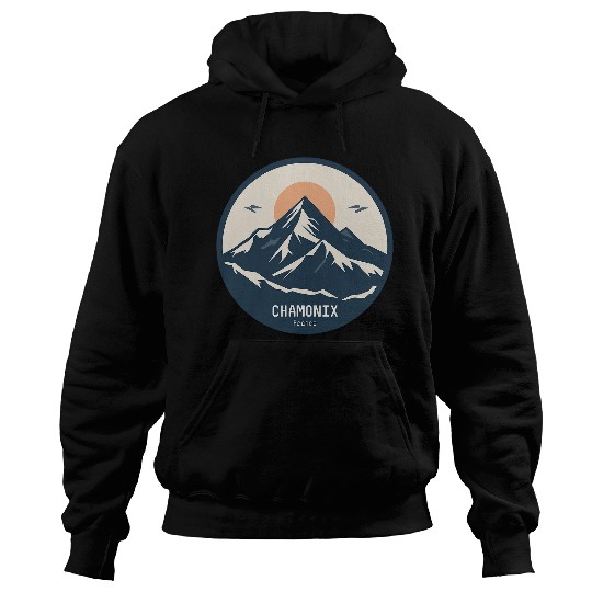 Chamonix France Tour Du Mont Blanc European Hiking Trail Skis 6 Hoodies