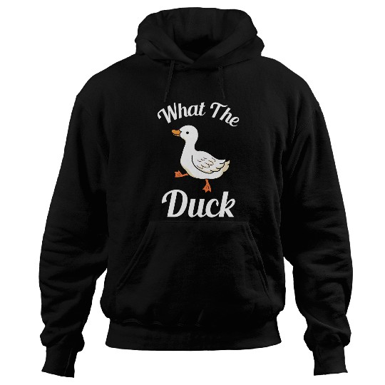 Duck Pet What The Duck Rubber Ducky Hoodies