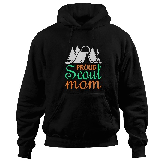 Scout Job Proud Scout Mom Funny Scouting 1 Hoodies