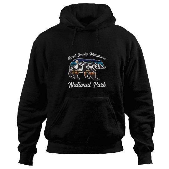 Bear Pet Great Smoky Mountains National Park Bear Souvenirs Hoodies