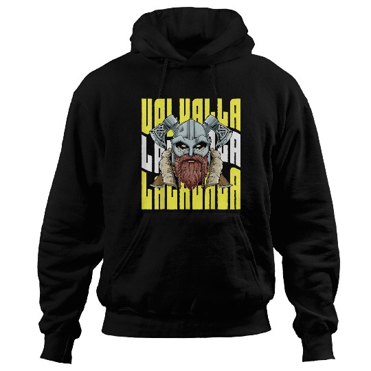 Mens Valhalla Viking Warrior Celtic Culture Norsemen 1 Hoodies