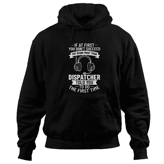 Dispatcher 911 Police Yellow Line 3 Hoodies