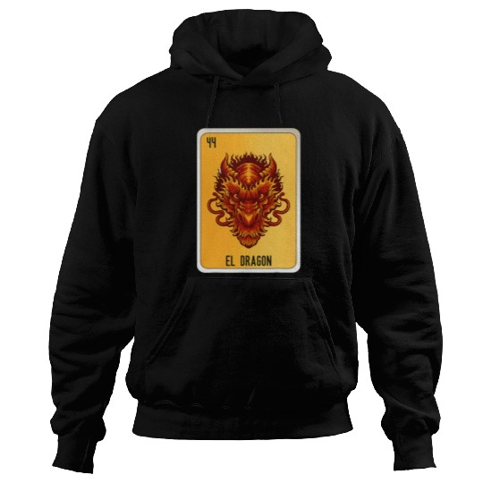 Dragon Pet El Dragon Mexican Slang Chicano Bingo Cards Hoodies