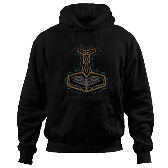Mjolnir Hammer God of Thunder Thor Hoodies
