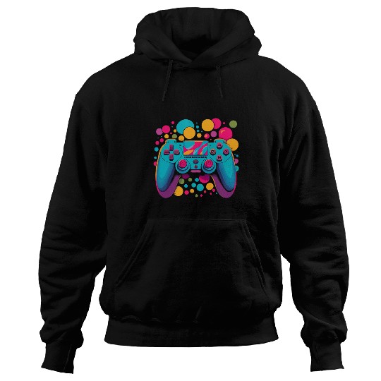 Dot Day Polka Dots Dotted Gaming Kids Boys Youths video game Hoodies