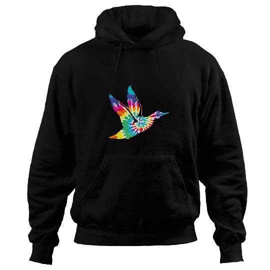 Duck Pet Hippie Daze Tie Dye Mallard Duck Hoodies
