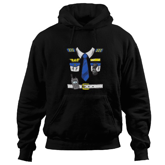 Discover Funny Group Matching Halloween Police Officer Costume Kids Hoodies