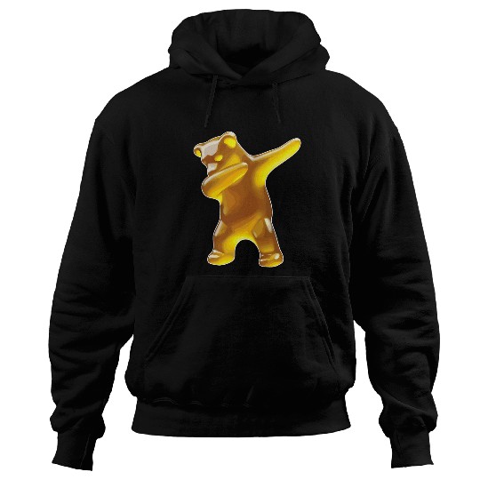 Bear Pet Gummy Bear Yellow Gummy Bear Dabbings Gummy Bear Hoodies