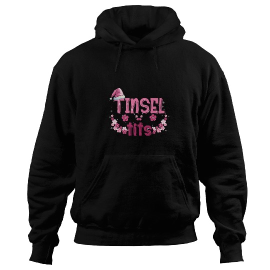 Jingle Balls Tinsel Tits Matching Christmas Couples Hoodies