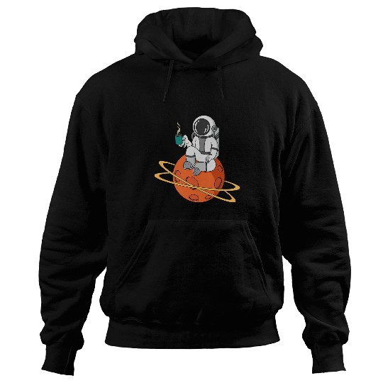 Coffee Fun Design for a Mars Fan Hoodies