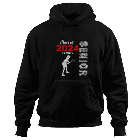 Matching Tennis Team Senior Class of 2024 Graduation 2024 Hoodies