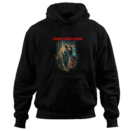 Kung Fu Tiger Hung Gar Kuen Hoodies