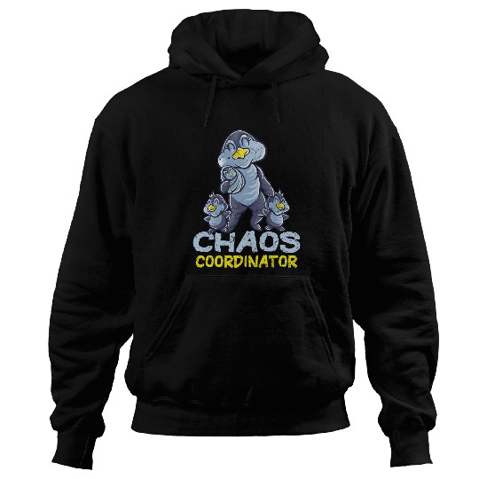 Penguin Pet Mom Chaos Coordinator Mommy Mama Mother s Day Hoodies