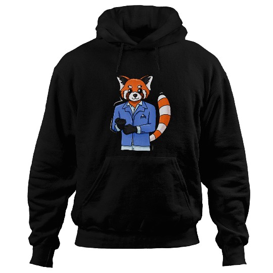 Panda Pet Wearing Tuxedo for Red Panda Lover Hoodies
