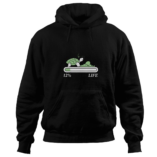 Turtle Pet Funny Unisex Life in 12 Percent Turtle Design Men Women Tee Hoodies