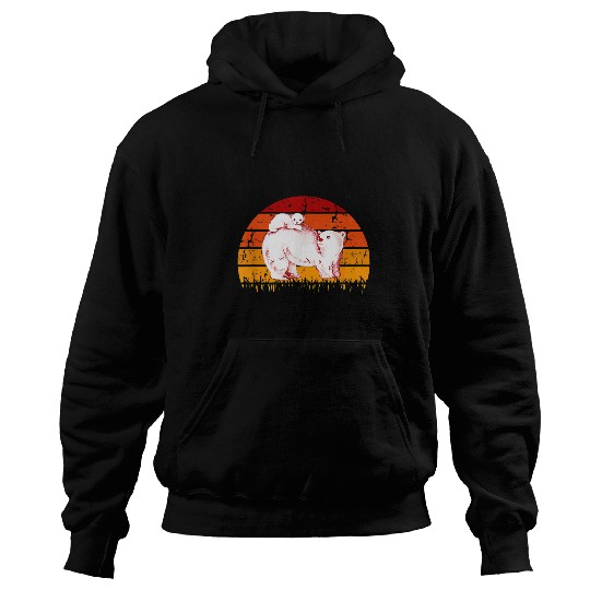 Bear Pet Polar bear north pole polar bear environmental protection 8 Hoodies