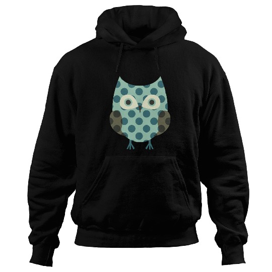 Owl Pet Dot Day Dotted Owl Colorful Make Mark Men Women Kids Teacher Hoodies