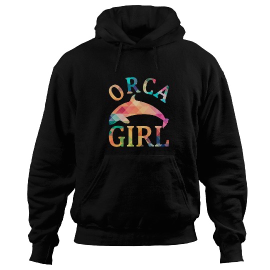 Panda Pet Orca Girl Sea Panda Killer Whale Hoodies