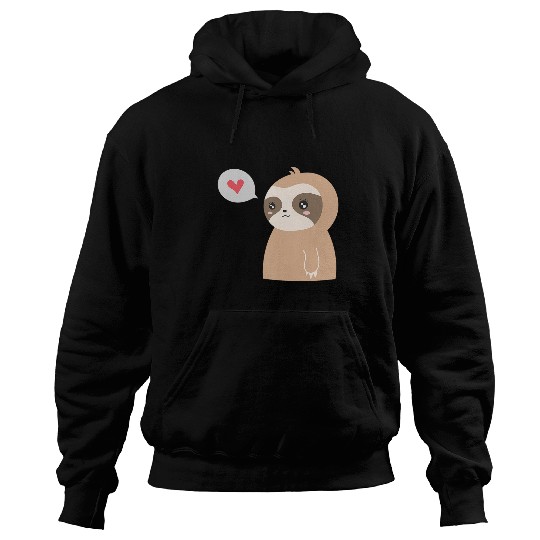 Sloth Pet Valentines Matching Outfit Couples Set Hoodies