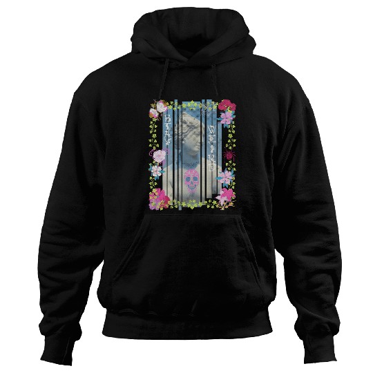 Stay Weird CuteCreepy Retro PastelGoth vintages Distressed Hoodies