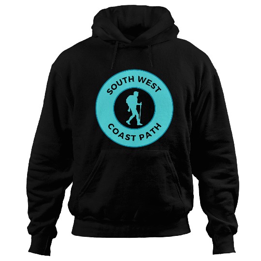 South West Coast Path Cornwall Lands End Hiking Trail Hoodies